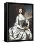 Hermione Pelham Banister (Mrs. John Banister) 1748 (Oil on Canvas)-Robert Feke-Framed Stretched Canvas
