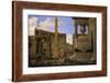 Hermit Among the Ruins, 1637-1638-Jean Lemaire-Framed Giclee Print