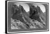 Hermit Cabins in the Shadow of Hermit Peak-null-Framed Stretched Canvas