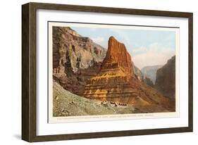 Hermit Camp, Grand Canyon-null-Framed Art Print