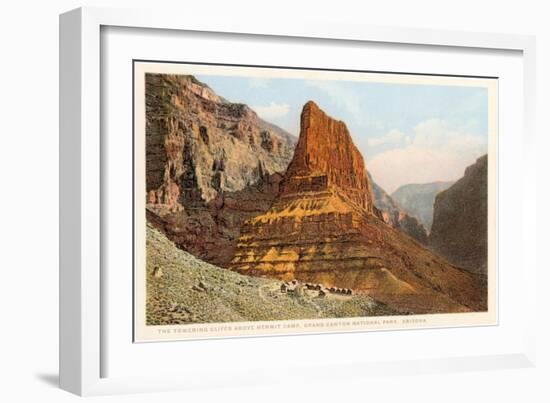Hermit Camp, Grand Canyon-null-Framed Art Print