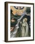 Hermit in Ecstasy, Detail from the Altarpiece of St Mary Magdalene-null-Framed Giclee Print