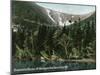 Hermit Lake, NH - View of Tuckermans Ravine, Mt. Washington-Lantern Press-Mounted Art Print