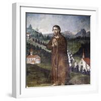 Hermit Nicholas in Prayer-null-Framed Giclee Print