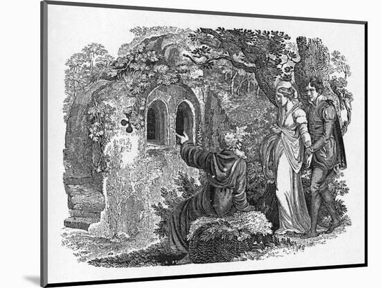 Hermit of Warkworth-Thomas Bewick-Mounted Art Print