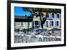 Hermitage, France, Rhone River, Bike on Bridge,2011-Anthony Butera-Framed Photographic Print