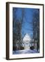 Hermitage Pavilion in Snow-null-Framed Photographic Print