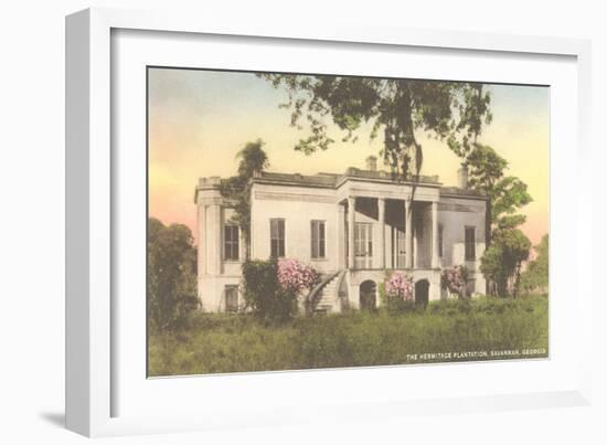 Hermitage Plantation, Savannah, Georgia-null-Framed Art Print