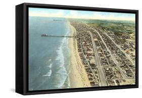 Hermosa Beach, California-null-Framed Stretched Canvas