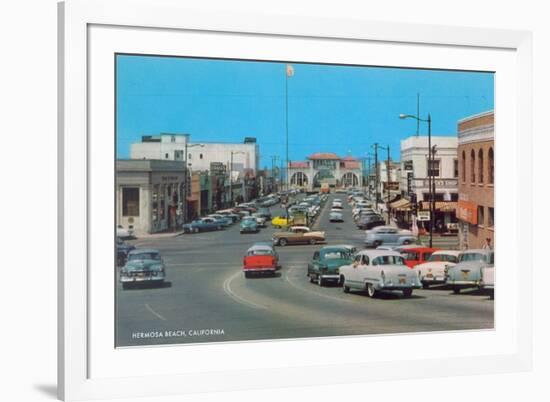 Hermosa Beach, California-null-Framed Premium Giclee Print