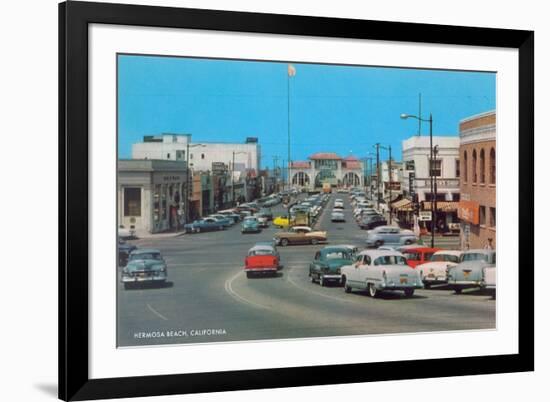 Hermosa Beach, California-null-Framed Premium Giclee Print