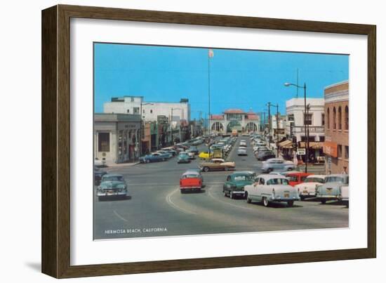 Hermosa Beach, California-null-Framed Art Print