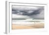 Hermosa Beach, Los Angeles County, California, USA: Dark Clouds Over The Beach-Axel Brunst-Framed Photographic Print