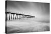 Hermosa Pier 2-2-Moises Levy-Stretched Canvas