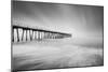 Hermosa Pier 2-2-Moises Levy-Mounted Photographic Print