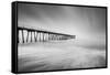 Hermosa Pier 2-2-Moises Levy-Framed Stretched Canvas