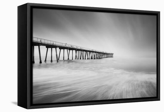 Hermosa Pier 2-2-Moises Levy-Framed Stretched Canvas
