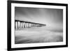 Hermosa Pier 2-2-Moises Levy-Framed Photographic Print