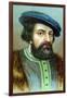 Hernan Cortes (1485-154), Spanish Conquistador Who Conquered Mexico-null-Framed Giclee Print