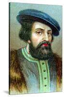 Hernan Cortes (1485-154), Spanish Conquistador Who Conquered Mexico-null-Stretched Canvas