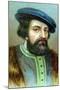 Hernan Cortes (1485-154), Spanish Conquistador Who Conquered Mexico-null-Mounted Giclee Print