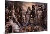 Hernan Cortes Destroys Fleet, July 1519, Making Return from Mexico Impossible, by Nicholas Maurin-null-Mounted Giclee Print