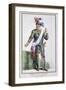 Hernan Cortes, Spanish conquistador, (1780)-Pierre Duflos-Framed Giclee Print