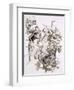 Hernando Cortes and His Soldiers Resist Aztec Attacks-null-Framed Giclee Print