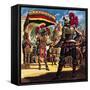 Hernando Cortes, Conqueror from Sunny Spain-Peter Jackson-Framed Stretched Canvas