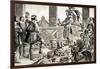 Hernando Cortes in Mexico-Peter Jackson-Framed Giclee Print