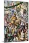 Hernando Cortes Returning to Toledo, Spain, Celebrated for His Conquest of Aztec Mexico, c.1520-null-Mounted Giclee Print