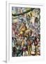 Hernando Cortes Returning to Toledo, Spain, Celebrated for His Conquest of Aztec Mexico, c.1520-null-Framed Giclee Print