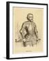 Hernando Cortes Spanish Conquistador in Mexico-null-Framed Art Print