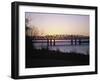 Hernando-Desoto Bridge, Mississippi River, Tennessee, USA-null-Framed Photographic Print