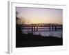 Hernando-Desoto Bridge, Mississippi River, Tennessee, USA-null-Framed Photographic Print