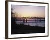 Hernando-Desoto Bridge, Mississippi River, Tennessee, USA-null-Framed Photographic Print