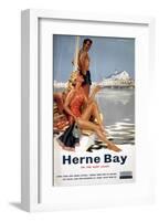 Herne Bay-null-Framed Art Print