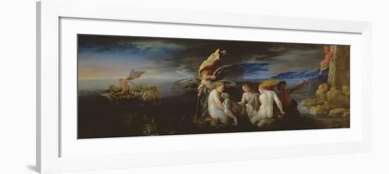 Hero and Leander (Panel)-Domenico Fetti or Feti-Framed Giclee Print