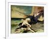 Hero and Leander-William Etty-Framed Giclee Print