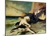 Hero and Leander-William Etty-Mounted Giclee Print