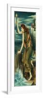 Hero Awaiting the Return of Leander-Evelyn De Morgan-Framed Giclee Print