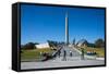 Hero City Obelisk, Pieramohi Park, Minsk, Belarus, Europe-Michael Runkel-Framed Stretched Canvas