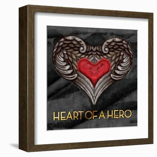 Hero Heart III-Alan Hopfensperger-Framed Art Print