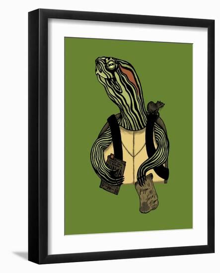 Hero in a Halfshell-Steven Wilson-Framed Giclee Print