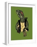 Hero in a Halfshell-Steven Wilson-Framed Giclee Print