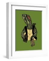 Hero in a Halfshell-Steven Wilson-Framed Giclee Print