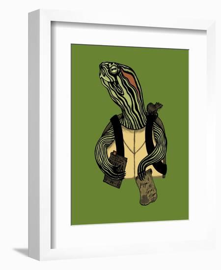 Hero in a Halfshell-Steven Wilson-Framed Giclee Print