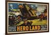 Hero Land, WWI Movie Poster-null-Framed Giclee Print