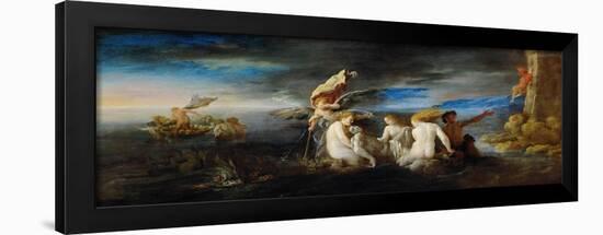 Hero Mourning the Dead Leander, C. 1622-Domenico Fetti-Framed Giclee Print