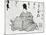 Hero of a Monogatari by Ariwara No Narimira (825-880) 17th-19th Century-null-Mounted Giclee Print